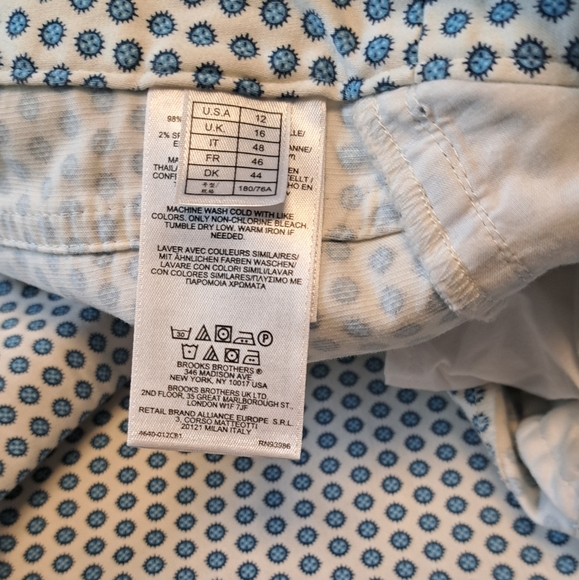 BROOKS BROTHERS WOMEN'S POLKA DOT SIZE 12 PANTS. - Picture 3 of 4